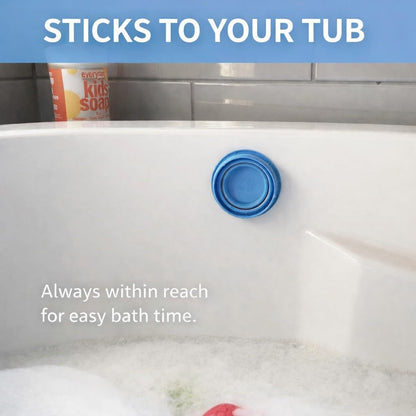 Baby Bath Rinse Cup with Suction Base, Easy Hair Rinsing