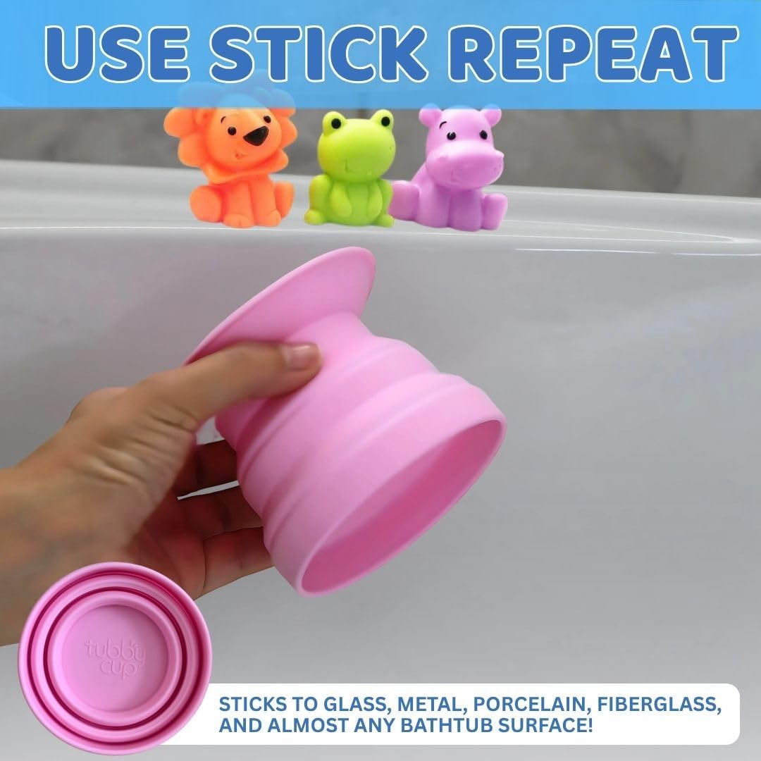 Baby Bath Rinse Cup with Suction Base, Easy Hair Rinsing