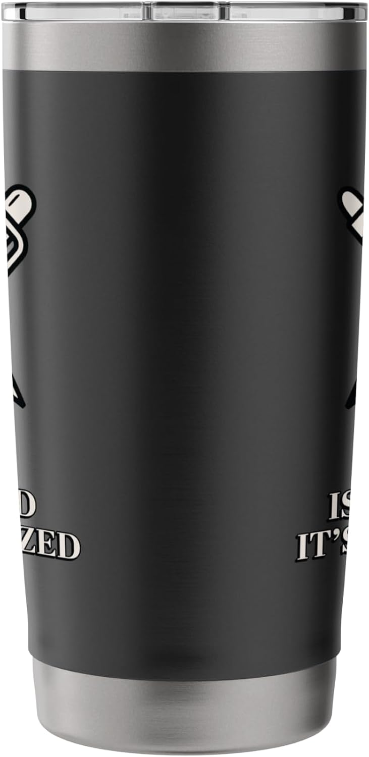 Luxury Isn't Loud It's Organized Minimalist Desk Stainless Steel Insulated Tumbler