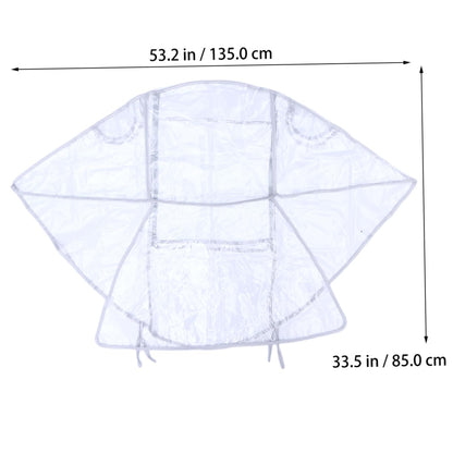 Stroller Rain Cover, Universal Windproof Protective Shield for Baby Buggy