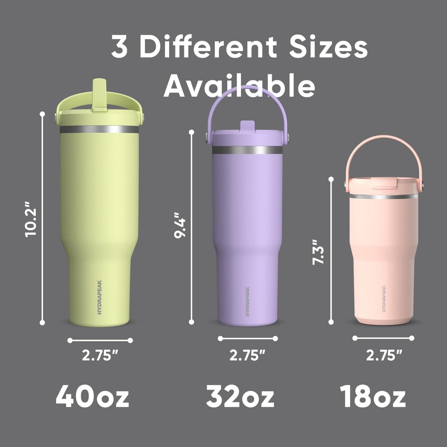 Nomad 32oz Stainless Steel Insulated Travel Tumbler with Handle & Straw Lid, Leakproof, Cupholder Friendly, Back to School, College Dorm, Gym & Everyday Hydration, Cold 24 Hours (Rosewood)
