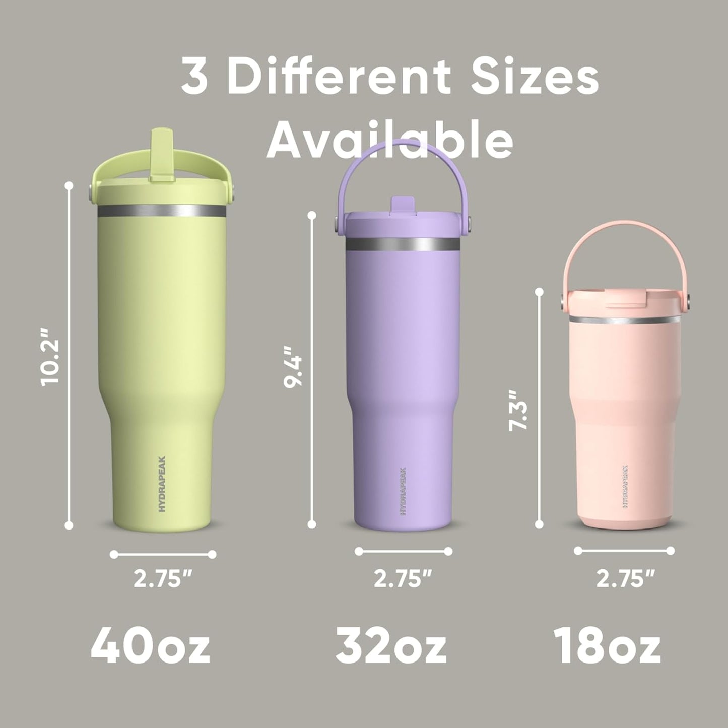 Nomad 32oz Stainless Steel Insulated Travel Tumbler with Handle & Straw Lid, Leakproof, Cupholder Friendly, Back to School, College Dorm, Gym & Everyday Hydration, Cold 24 Hours (Rosewood)
