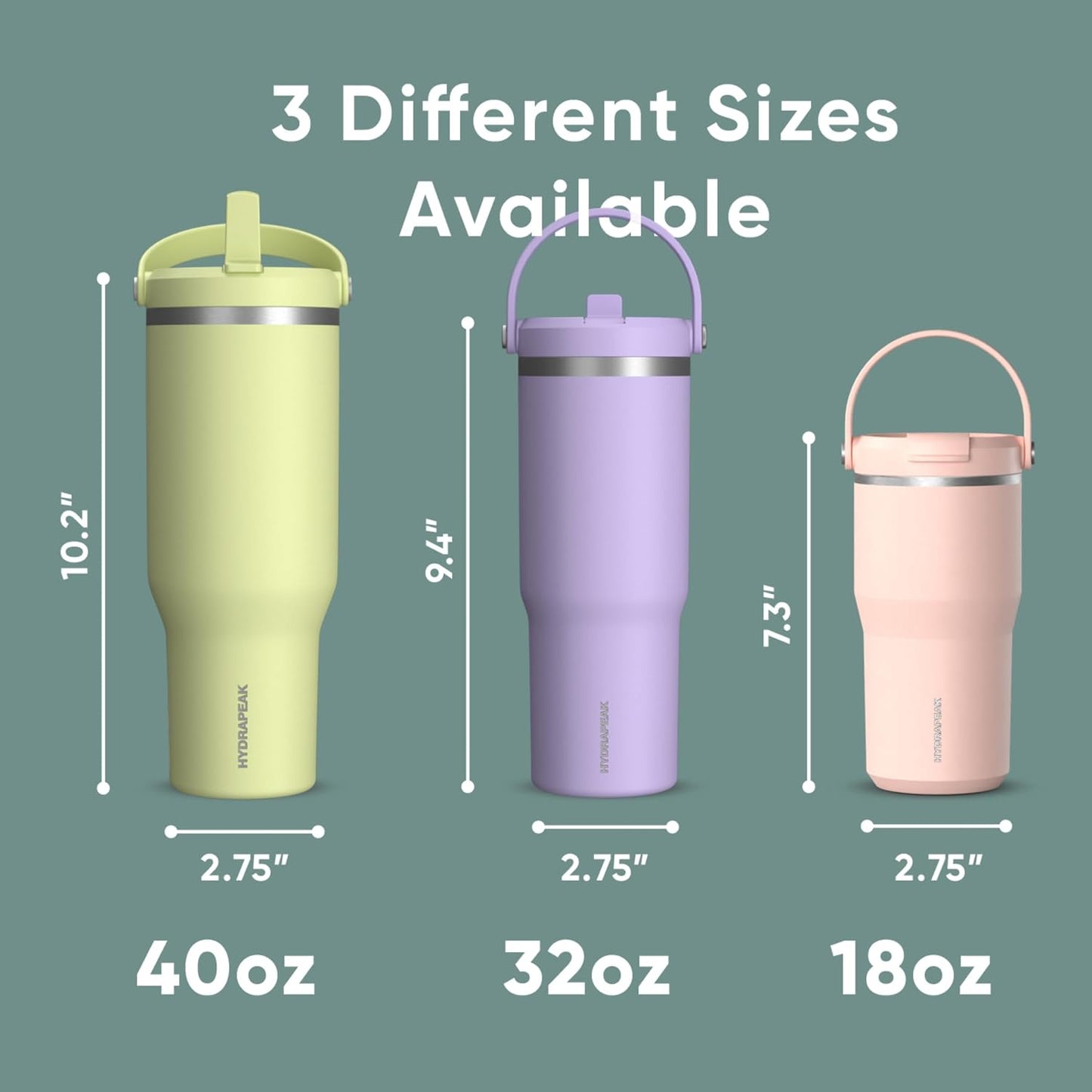 Nomad 32oz Stainless Steel Insulated Travel Tumbler with Handle & Straw Lid, Leakproof, Cupholder Friendly, Back to School, College Dorm, Gym & Everyday Hydration, Cold 24 Hours (Rosewood)