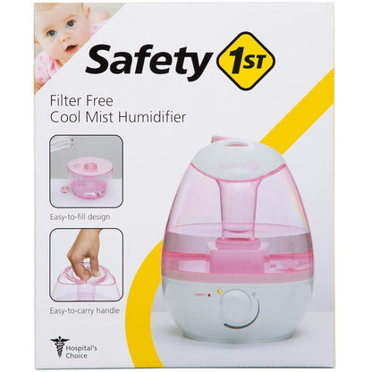 Filter Free Cool Mist Humidifier, Pink, Pink
