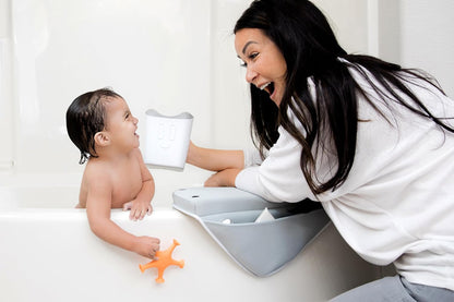 Bath Rinse Cup for Babies & Toddlers, White