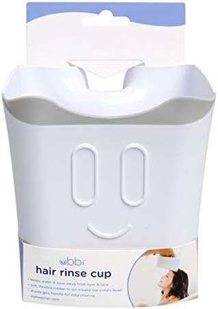 Bath Rinse Cup for Babies & Toddlers, White