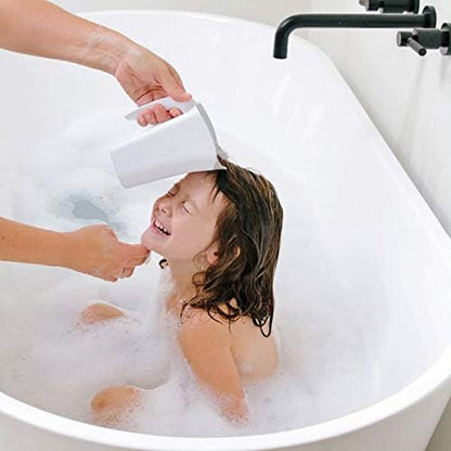 Bath Rinse Cup for Babies & Toddlers, White