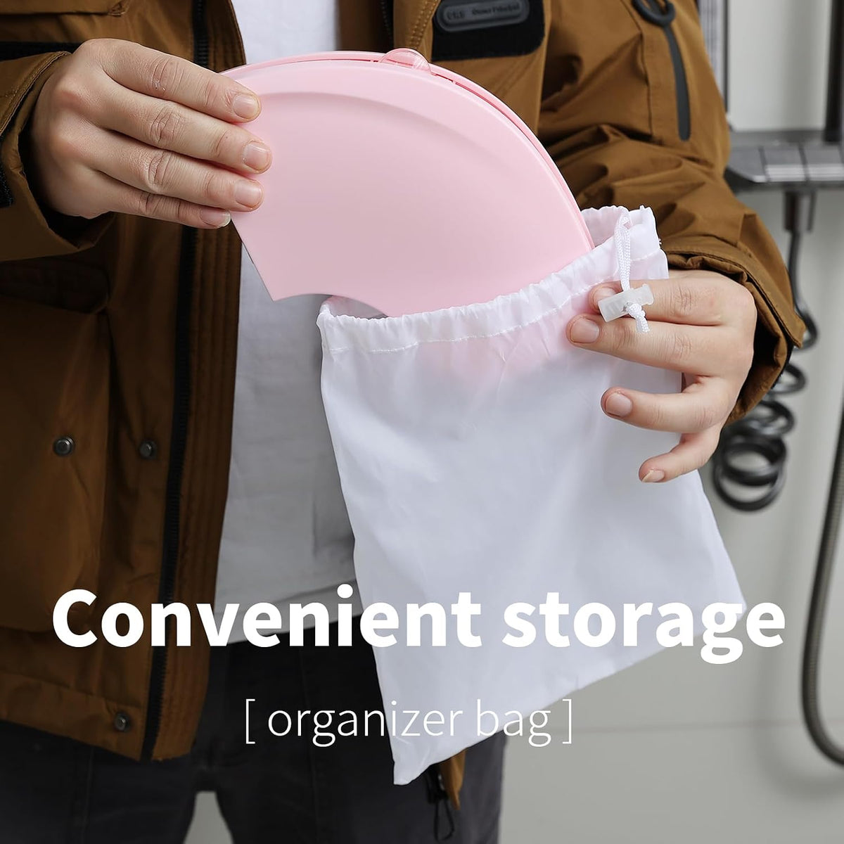 Portable Potty for Toddler, Pink