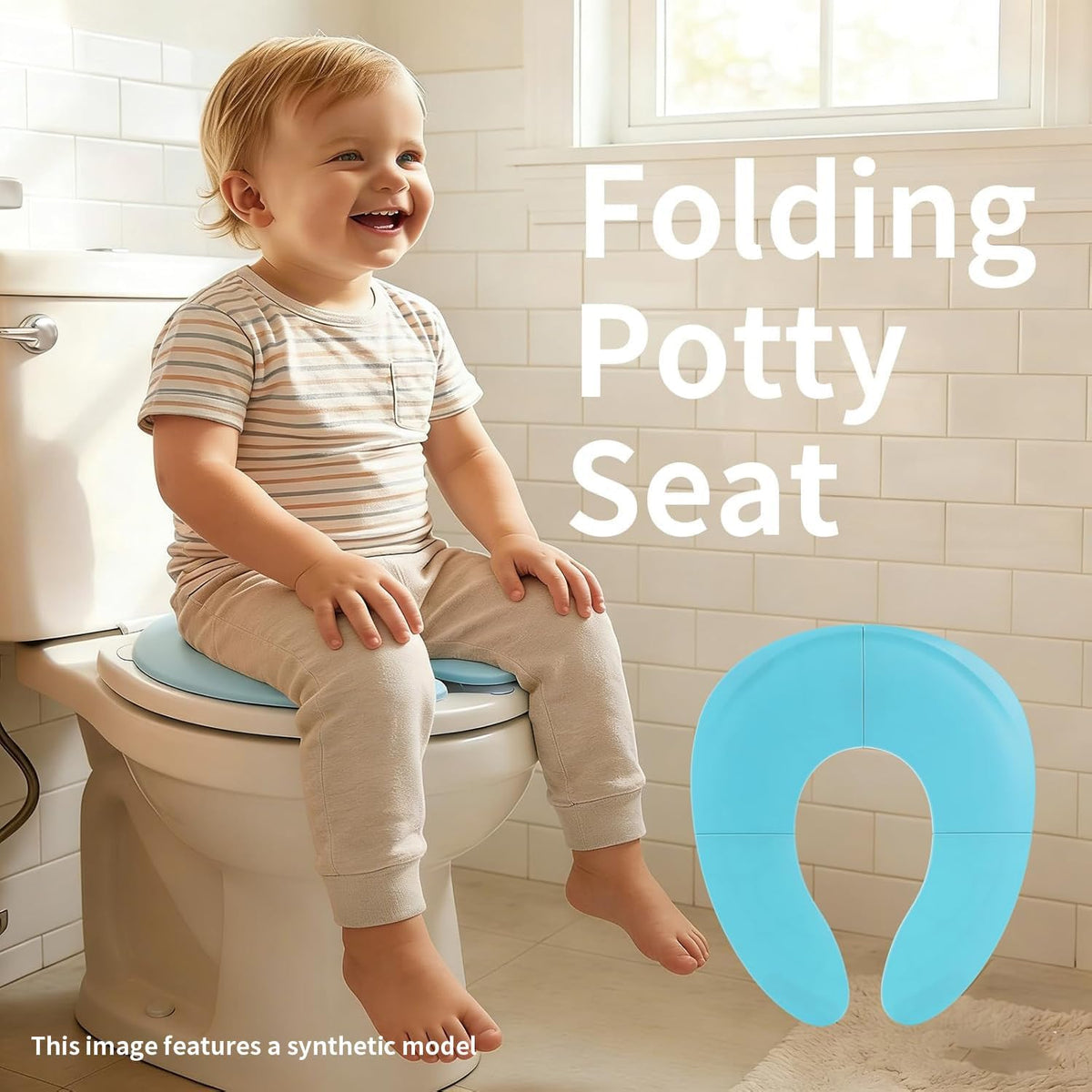 Portable Potty for Toddler, Pink