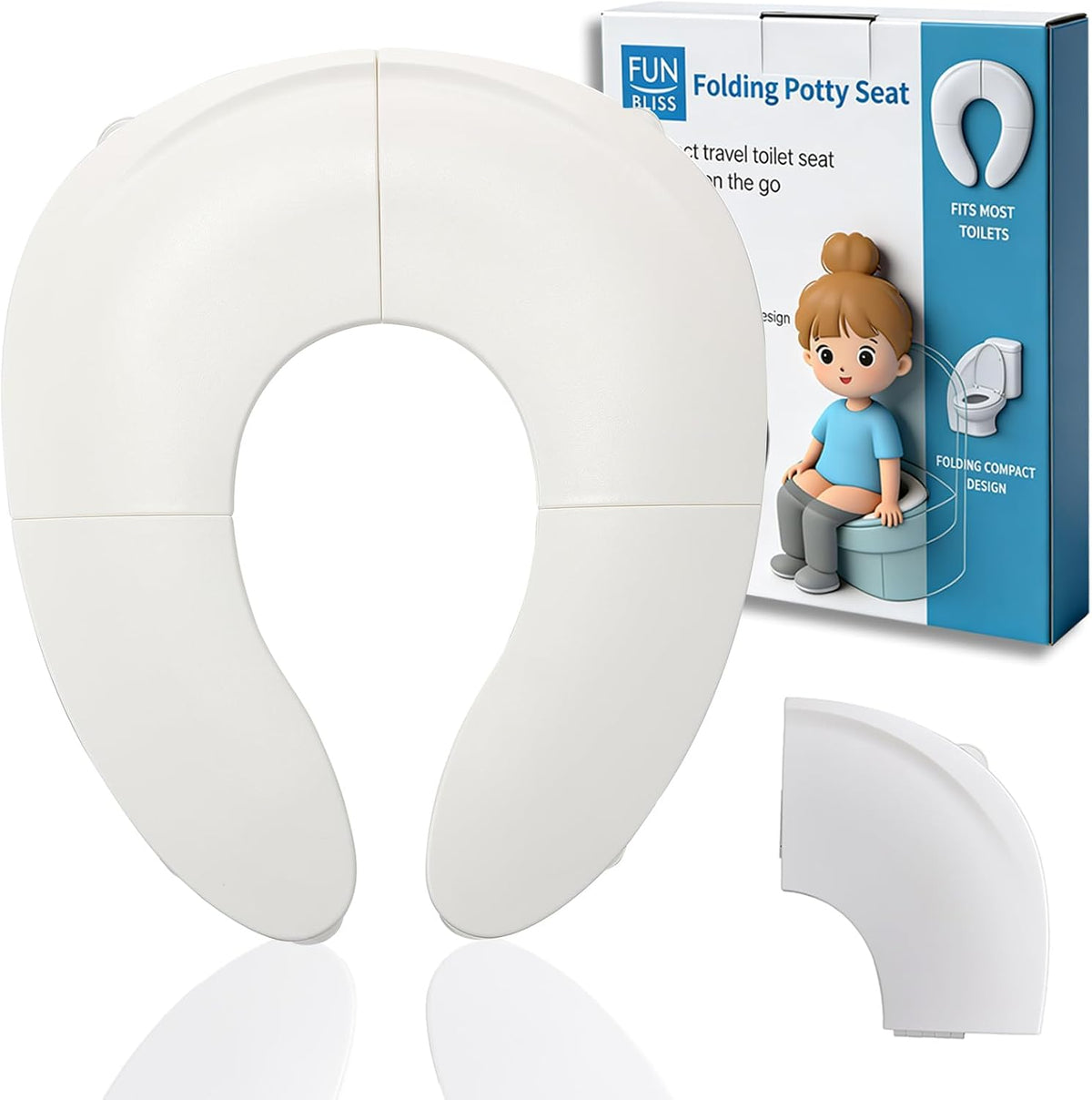 Portable Potty for Toddler, Pink