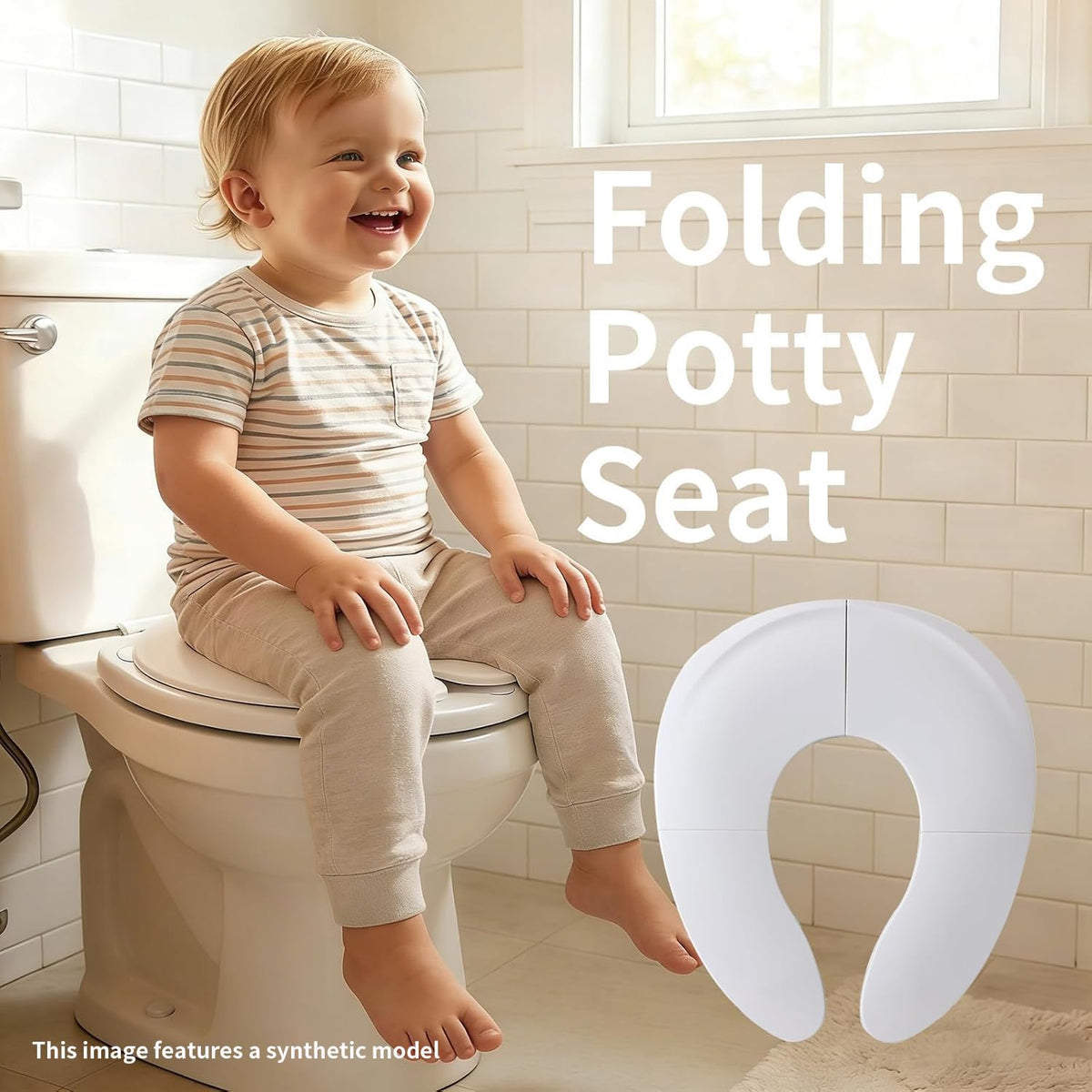 Portable Potty for Toddler, Pink