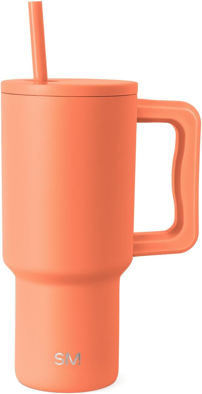Tumbler with Handle and Straw | 30oz | Tie Dye - Colors C