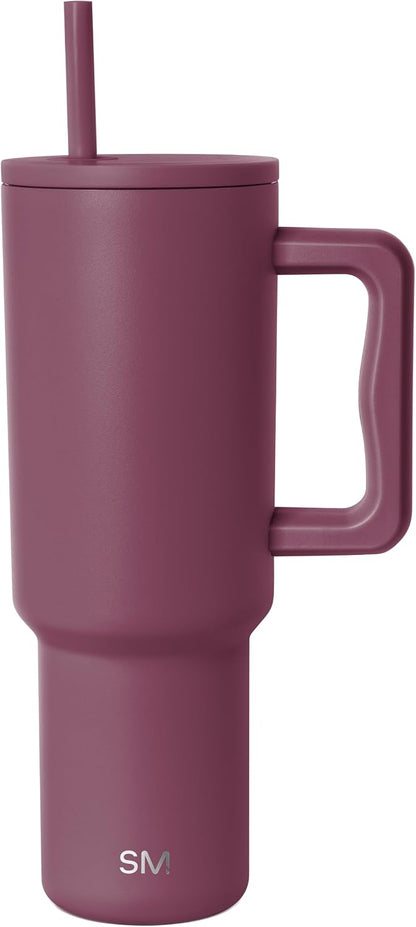 Tumbler with Handle and Straw | 30oz | Tie Dye - Colors C