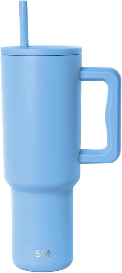 Tumbler with Handle and Straw | 30oz | Tie Dye - Colors C