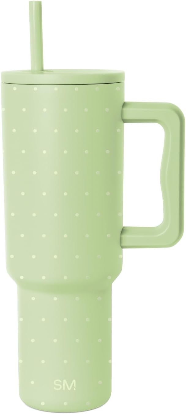 Tumbler with Handle and Straw | 30oz | Tie Dye - Colors C