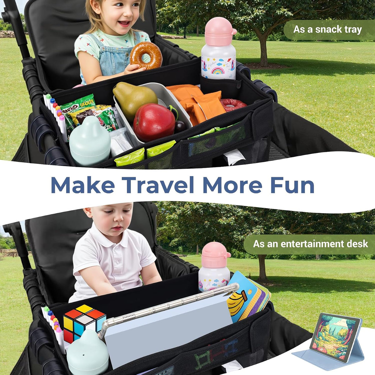 Stroller Snack Tray for Wonderfold Wagon, W2 Series