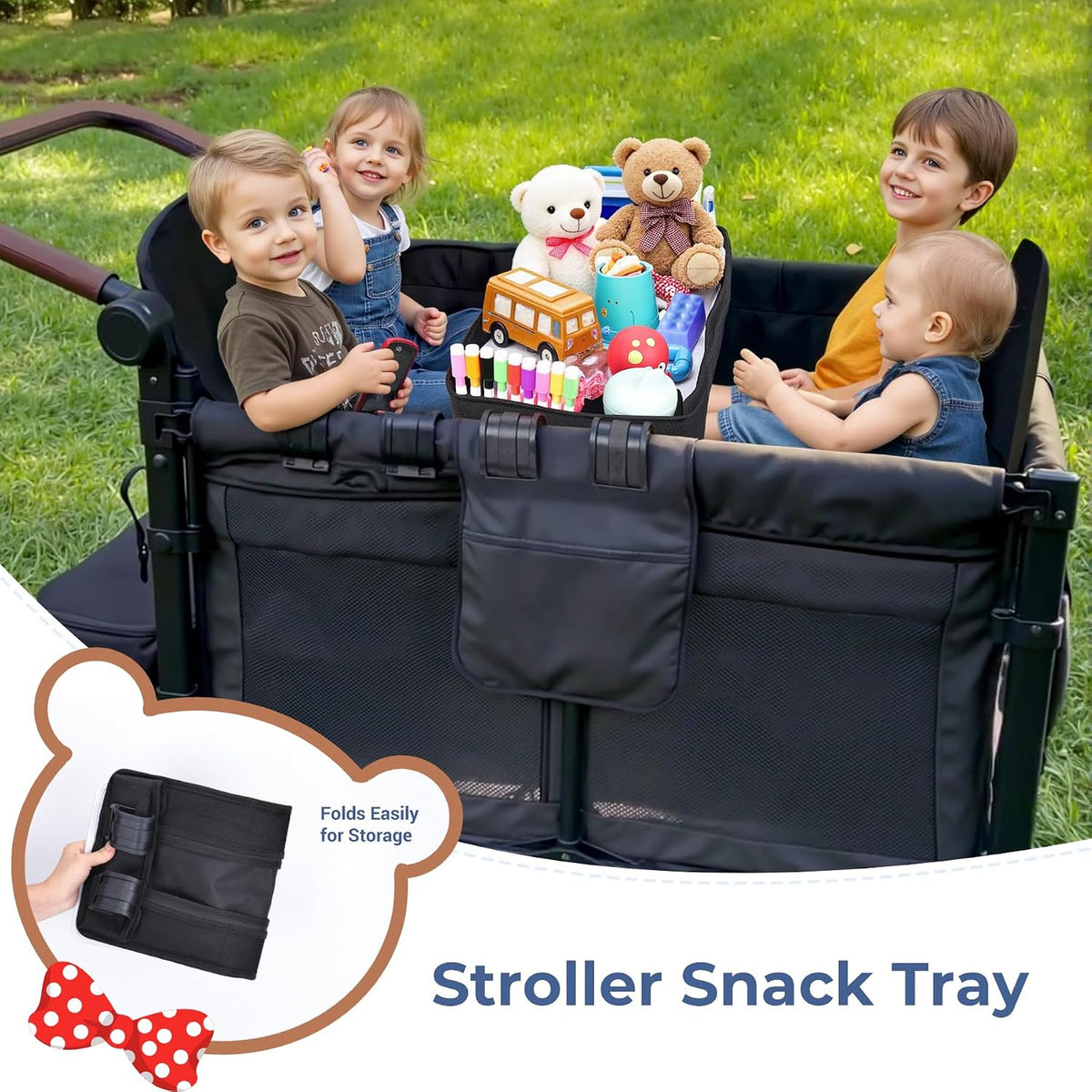Stroller Snack Tray for Wonderfold Wagon, W2 Series