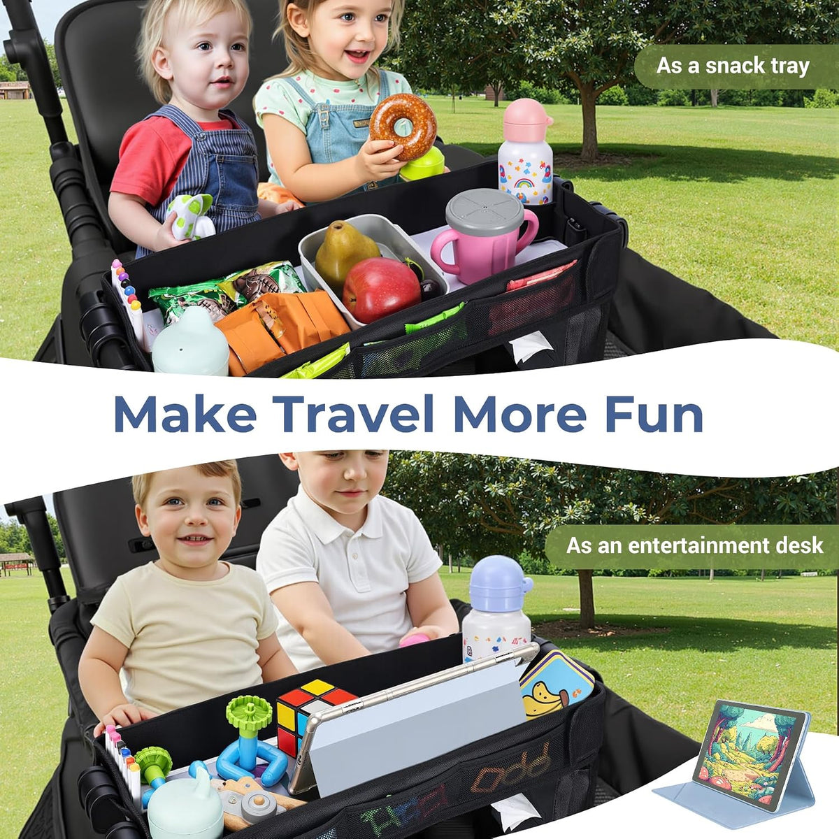 Stroller Snack Tray for Wonderfold Wagon, W2 Series