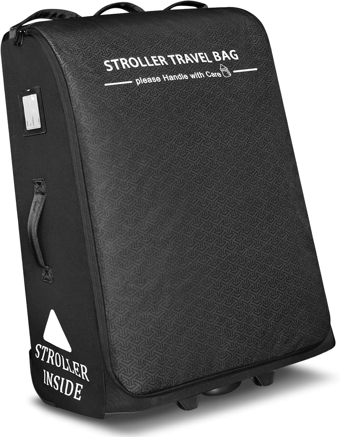 Padded Stroller Travel Bag for Airplane with Wheels