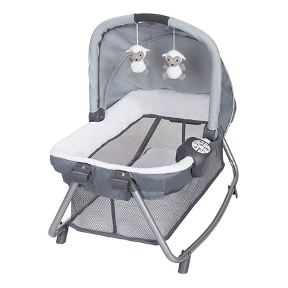 Retreat Nursery Center Playard, Bassinet & Storage, Mint Green