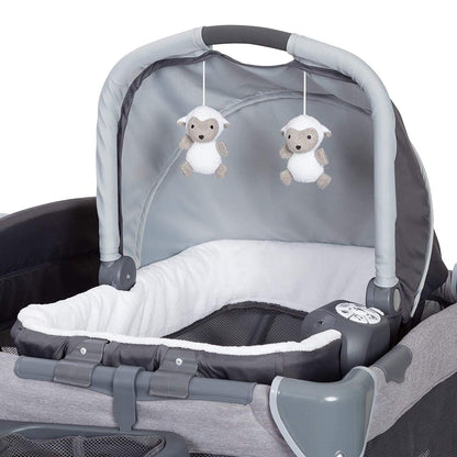Retreat Nursery Center Playard, Bassinet & Storage, Mint Green