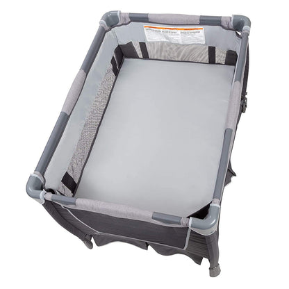 Retreat Nursery Center Playard, Bassinet & Storage, Mint Green