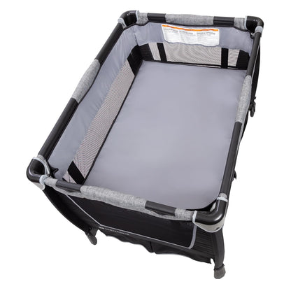 Retreat Nursery Center Playard, Bassinet & Storage, Mint Green