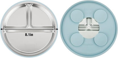 8PCS Baby Feeding Set ＆ 6 Pieces Baby Spoon Fork