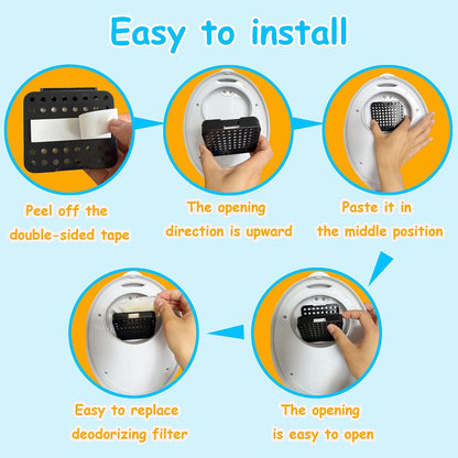 Deodorizing Box and Removing Refills for Ubbi Adult Diaper Pail