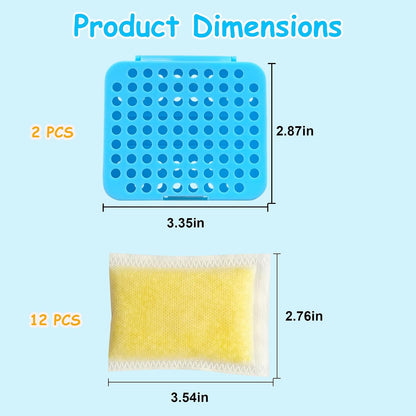 Deodorizing Box and Removing Refills for Ubbi Adult Diaper Pail