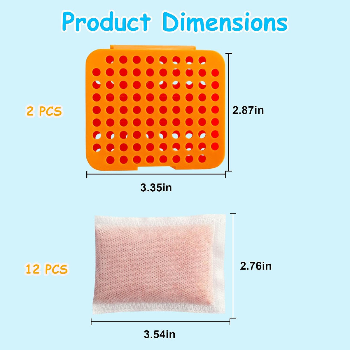 Deodorizing Box and Removing Refills for Ubbi Adult Diaper Pail