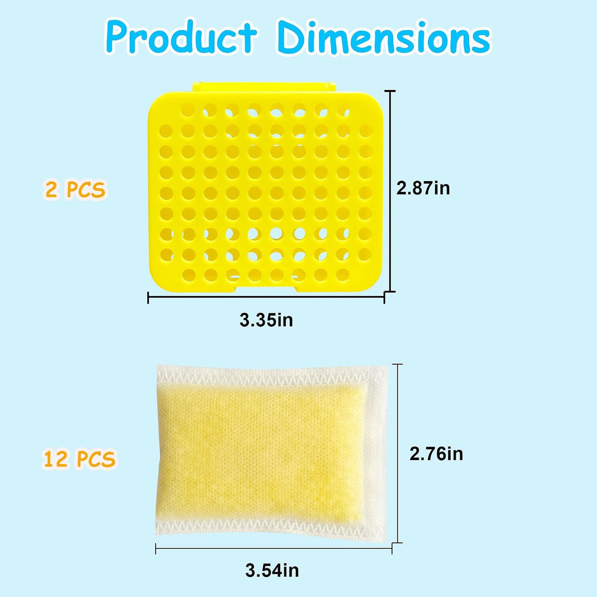 Deodorizing Box and Removing Refills for Ubbi Adult Diaper Pail