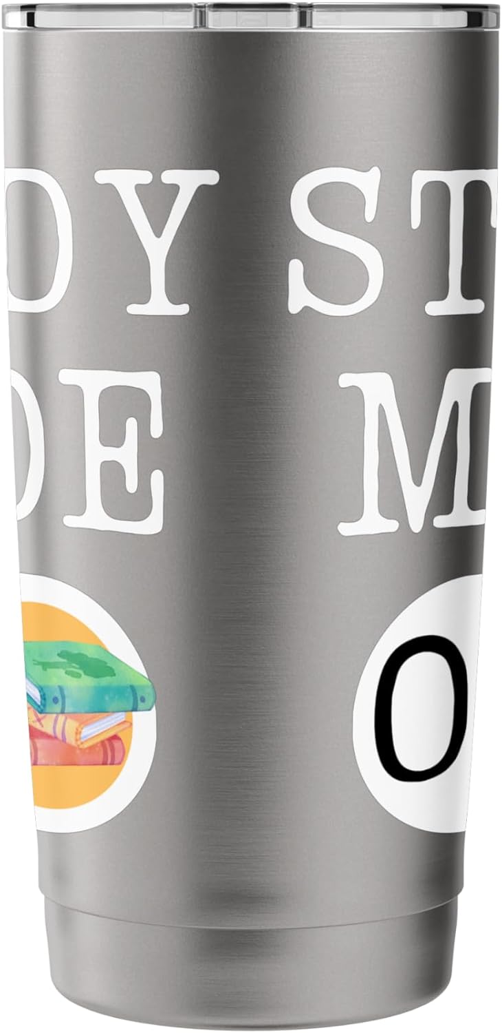 Study Time Mode On Back to School Student Motivation Mode Stainless Steel Insulated Tumbler
