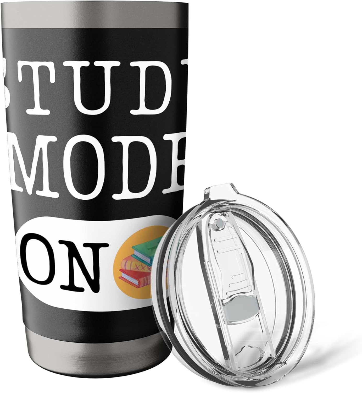 Study Time Mode On Back to School Student Motivation Mode Stainless Steel Insulated Tumbler