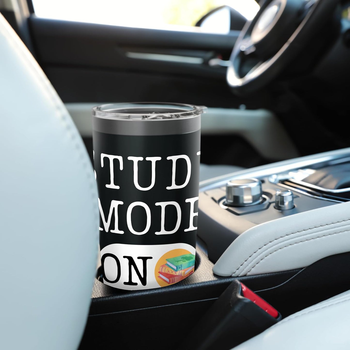 Study Time Mode On Back to School Student Motivation Mode Stainless Steel Insulated Tumbler