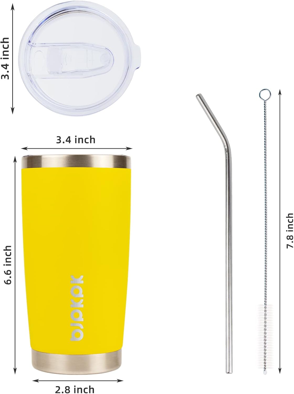 30 oz Tumbler with Lid and Straw, Insulated Stainless Steel Cup | Double Wall Vacuum, BPA Free, Leak Proof, Keeps Hot/Cold, Travel & Beach Ready, Car Holder Fit, Brick Red - Colors B