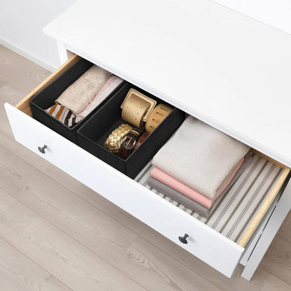 Drawer Organizers for Clothing, Foldable Clothes Storage Box Closet Dresser Drawer Organizers Dividers, Bedroom Organization Fabric Bins for Baby Clothes Underwear Sock Bra Ties (Beige)