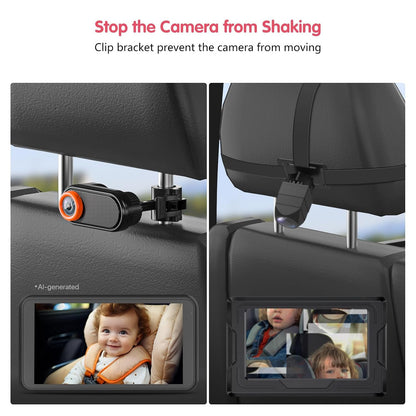 BM3 Baby Car Camera, 5.2" 1080P Monitor with Recording