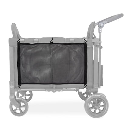 J.L. Childress Universal Stroller Wagon Storage Pockets - Netting, Black