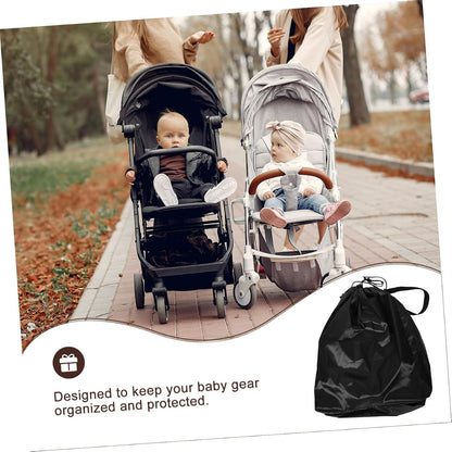 Large Stroller Storage Bag with Shoulder Strap Travel Friendly Dustproof Cover for Airplane Gate Check Fits Stroller Brands and Models for Travel and Protection