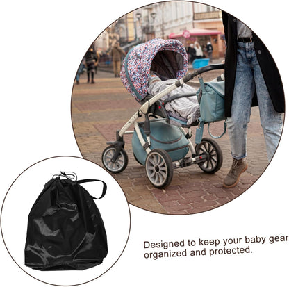 Large Stroller Storage Bag with Shoulder Strap Travel Friendly Dustproof Cover for Airplane Gate Check Fits Stroller Brands and Models for Travel and Protection