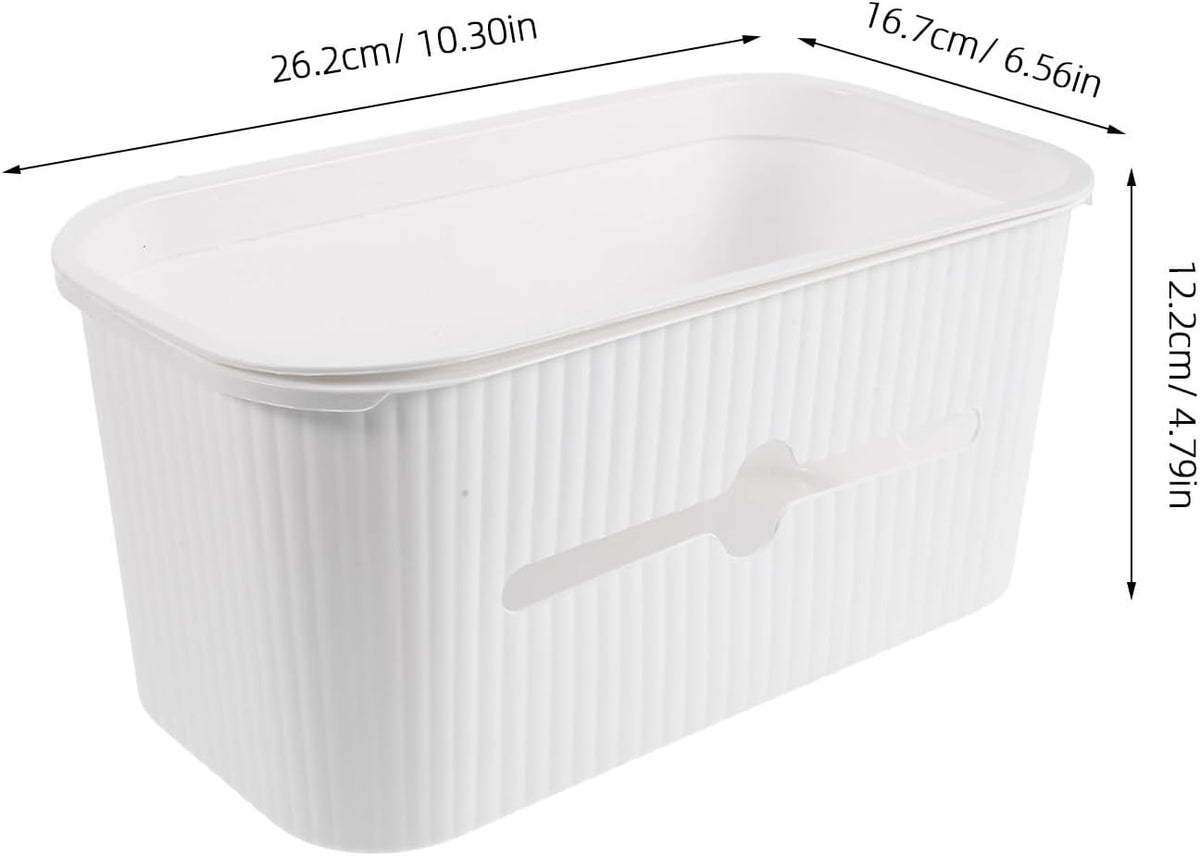 2pcs Crib Side Storage Organizer Space-saving Design, Versatile Nursery Item Made of Sturdy Pp Material, Hanging Diaper Caddy for Mother’s Rooms and Changing Table
