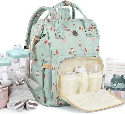 Diaper Bags Backpack for Mom Dad, Baby Care Bag Nappy Bags for Boys Girls