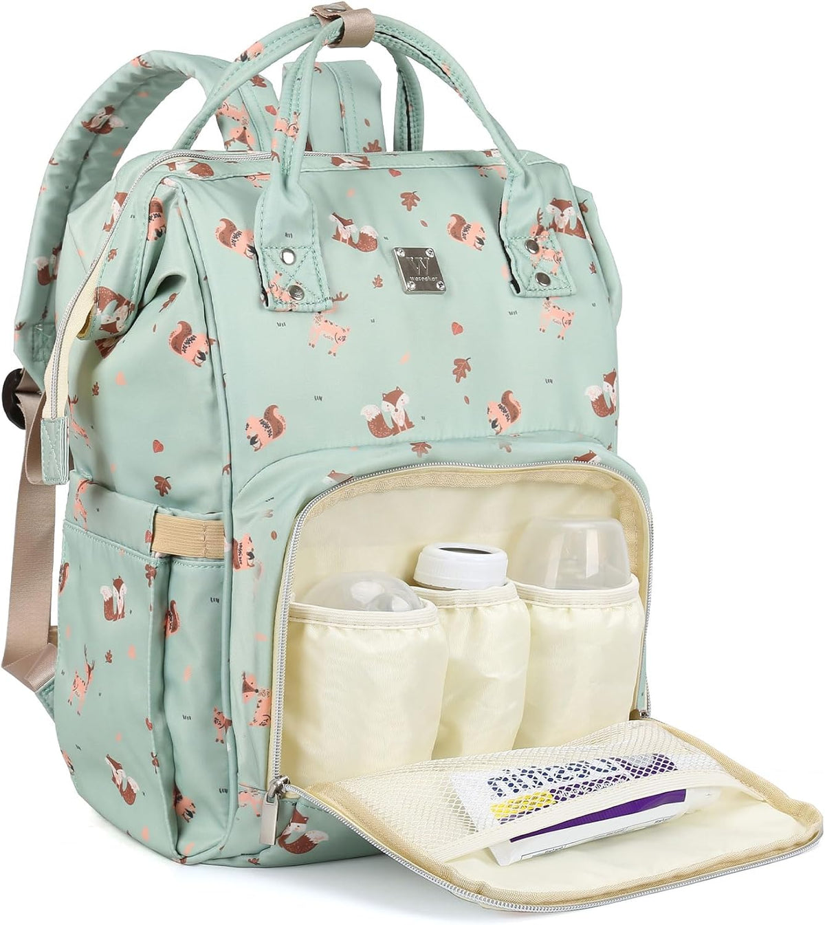 Diaper Bags Backpack for Mom Dad, Baby Care Bag Nappy Bags for Boys Girls