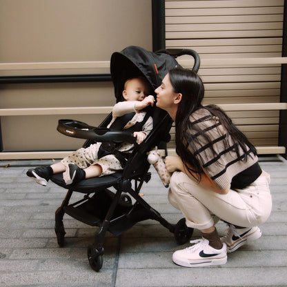 Lithe V2 Lightweight Travel Stroller Snack Tray Included, Forest