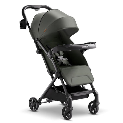 Lithe V2 Lightweight Travel Stroller Snack Tray Included, Forest