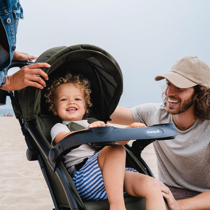 Lithe V2 Lightweight Travel Stroller Snack Tray Included, Forest