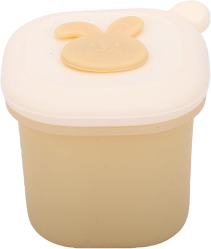 4 Silicone Complementary Food Containers with Lids, for Freezer Soup Meat Puree