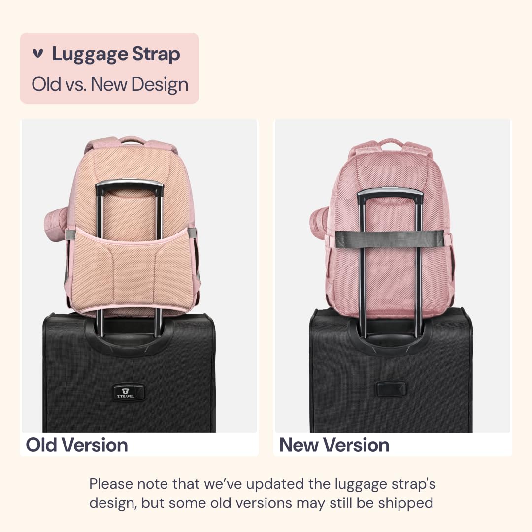 Diaper Bag Backpack - Travel Large Baby Diaper Bag with Changing pad, Waterproof Baby Bags for Mom & Dad, Unisex Bags with Pacifier Case, Luggage Strap & Stroller Clips– Light Gray
