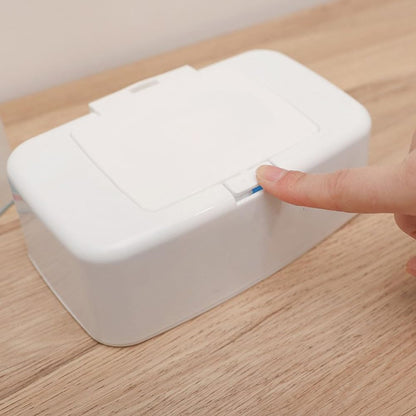 Baby Wipes Box Dispenser Diaper Wipes Dispenser, 3pcs Tissue Storage Box Case Refillable Dispenser Holder Baby Wipes Container with Lid for Home Office Cars